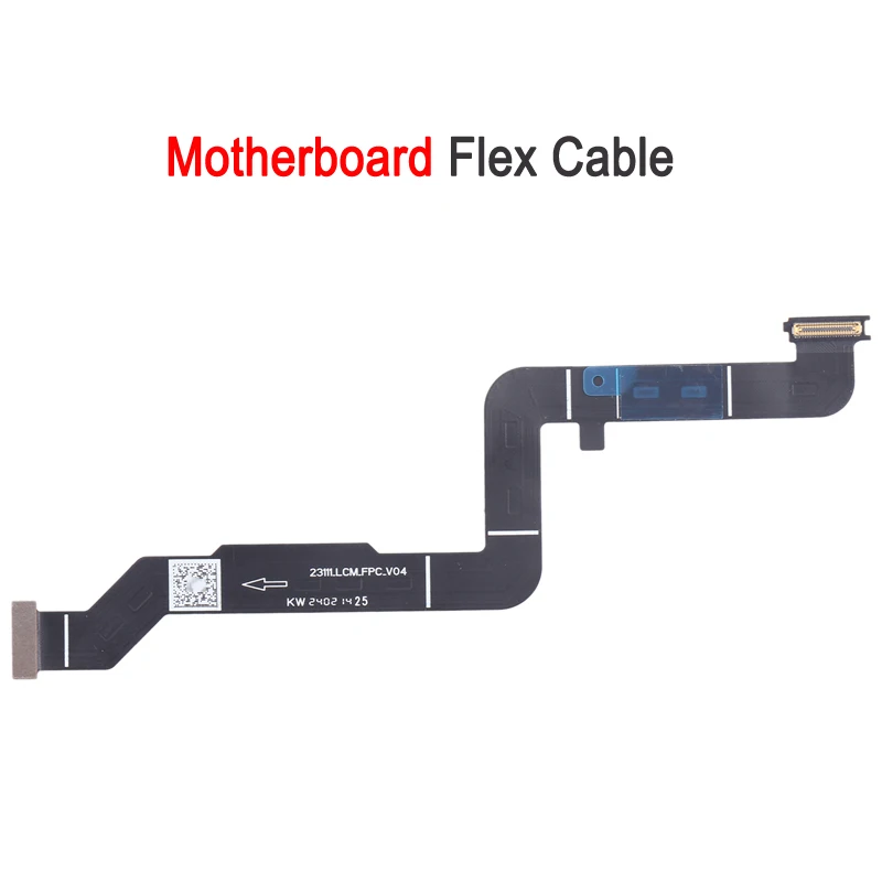 Cabo para nada telefone (2a) a142, cabo de porta de carregamento/cabo flexível da placa-mãe/cabo de tela lcd, peça de reposição para reparo