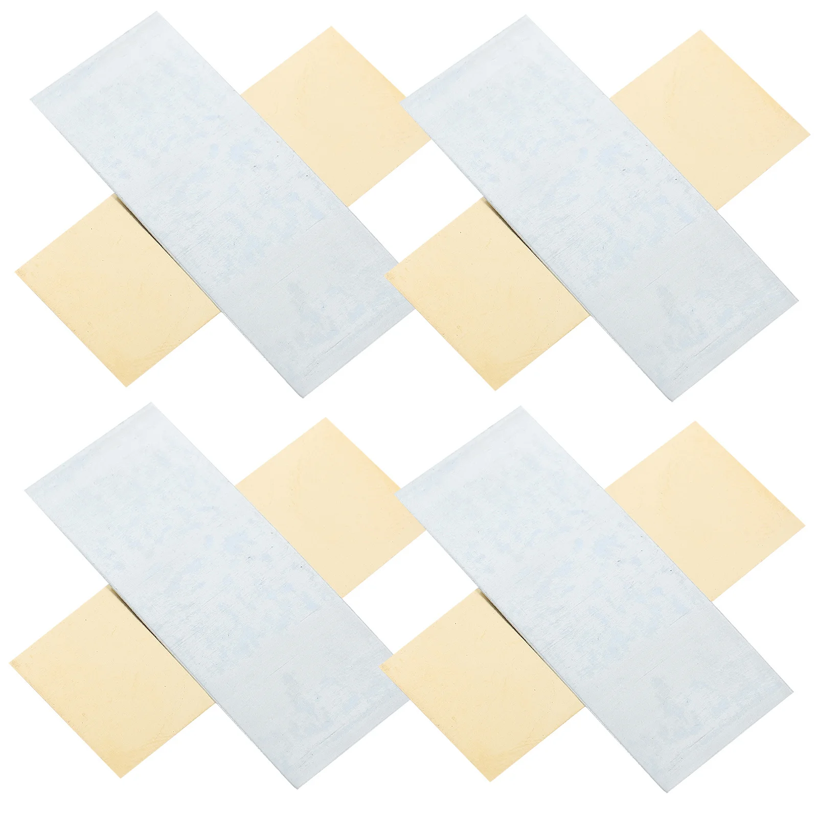 

8Pcs Science Experiment Copper Zinc Electrode Sheets High Purity Zinc and Copper Plates for Educational Chemistry Lab