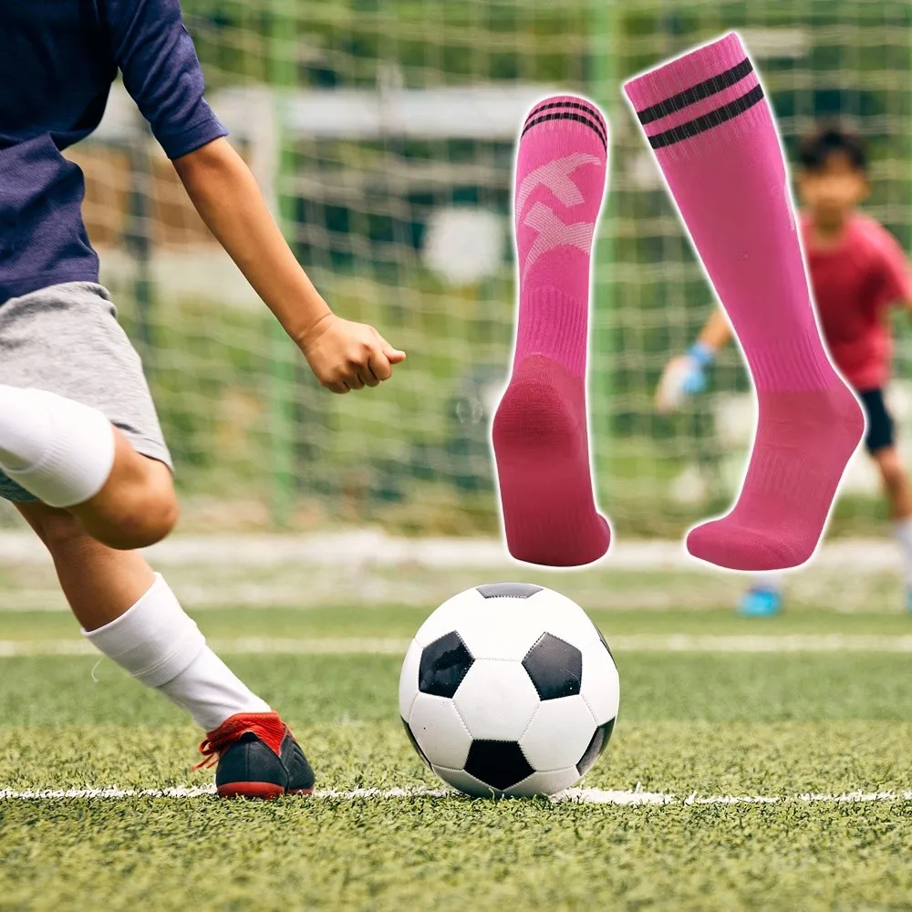 

Anti-slip Football Socks Wear-resistant Long Soccer Socks ​​High-Elasticity ​​Moisture-Wicking Fabric​​ Compression Socks​​