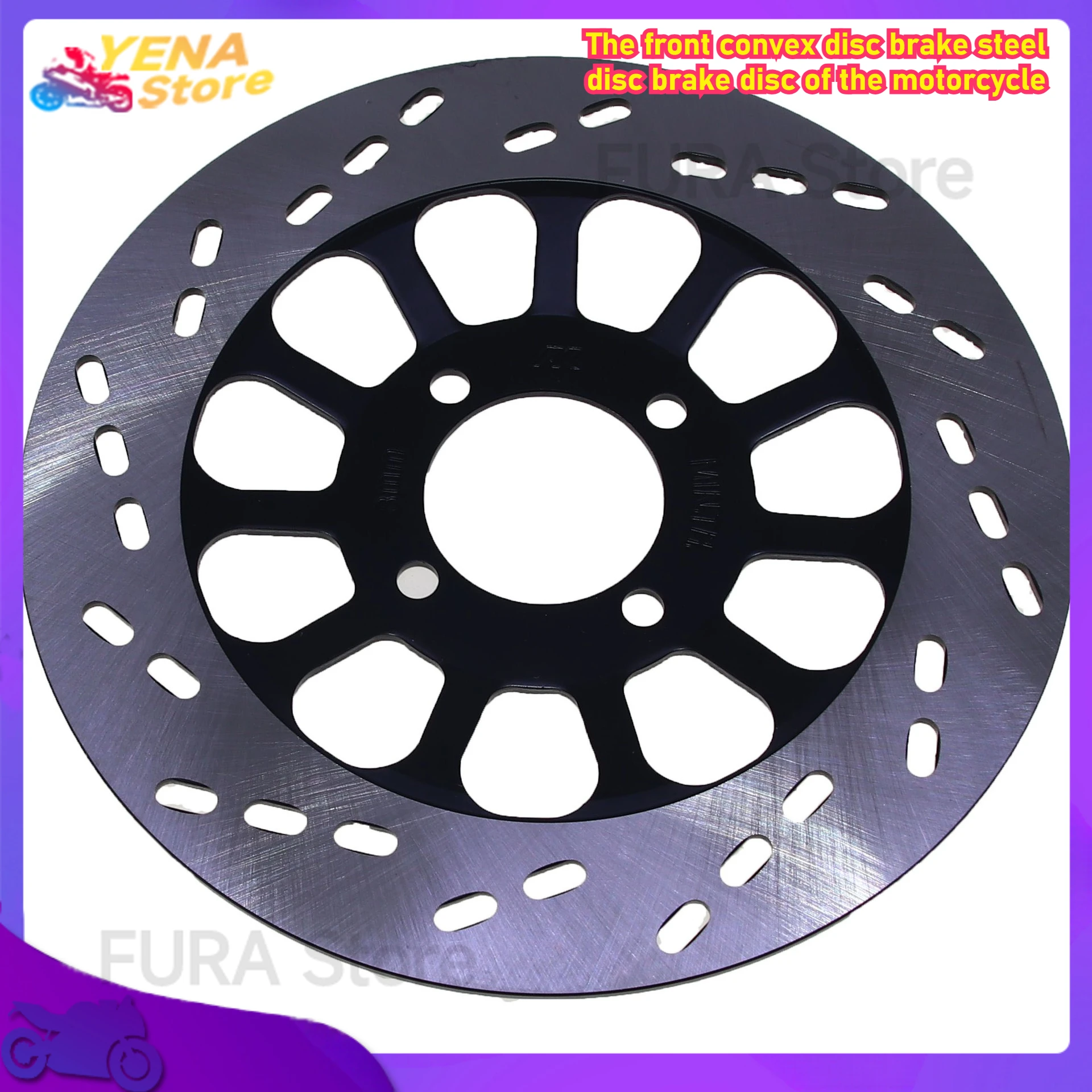

The 220mm front brake disc of the motorcycle is For Suzuki Prince GN125F/GN125-2F and 3F brake discs that are easy to replace