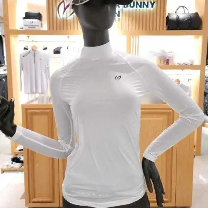 

Women's Athletic Sun Shirt, UPF 50+ Long Sleeve Moisture Wicking Top for Golf, Tennis, Hiking - Slim Fit