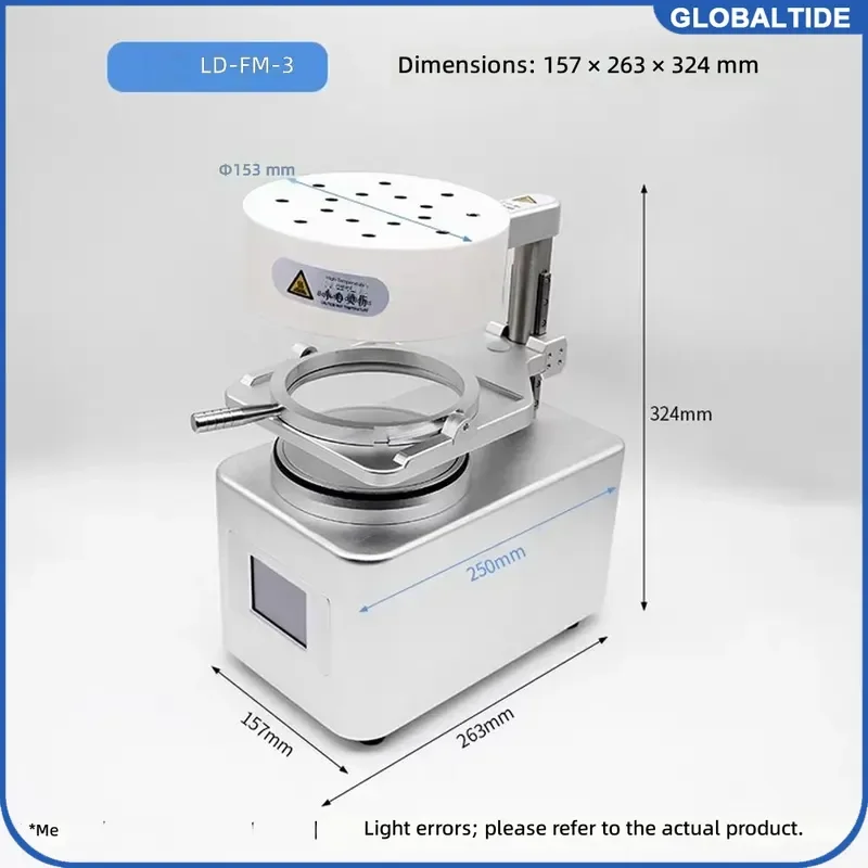 Automatic Dental Vacuum Forming Machine Negative Pressure Film Presser for Orthodontic Retainers Making Lab Equipment Dremel