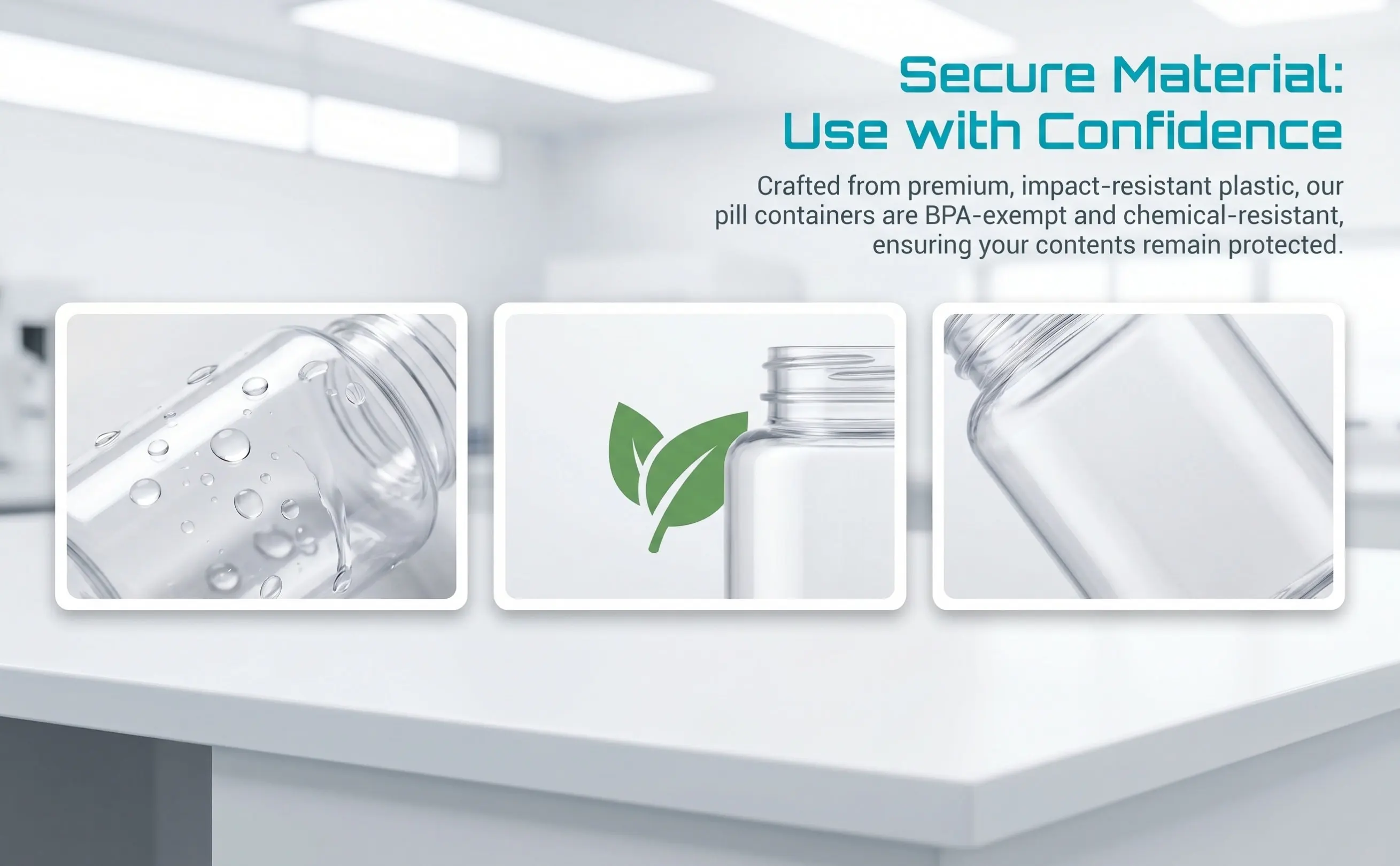 12Pcs 30Ml Plastic Empty Medicine Bottles with Caps Clear Pill Containers for Organizing Storing Pills Vitamins Travel Home