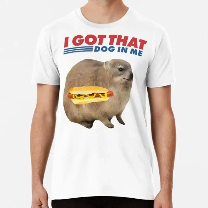 I Got That Dog In Me Hyrax Animal Funny Desi S to 5XL Made the AU USA T Shirt