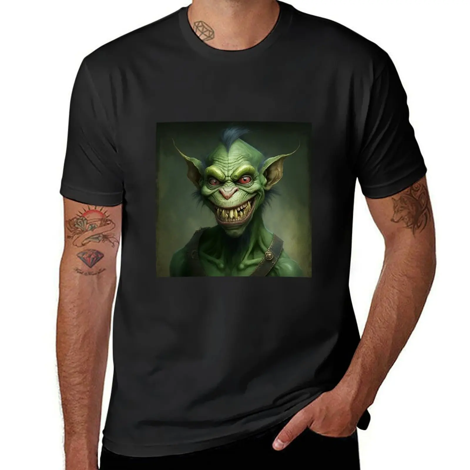 Roadie Ghoulie T-Shirt summer tops vintage clothes mens funny t shirts