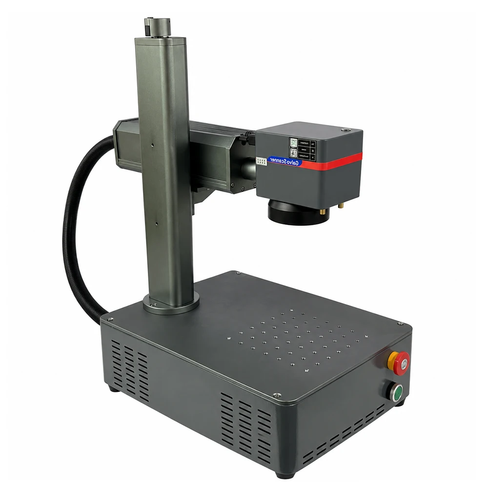 Marking Machine Desktop Fiber Metal Engraver for Stainless Steel and Copper