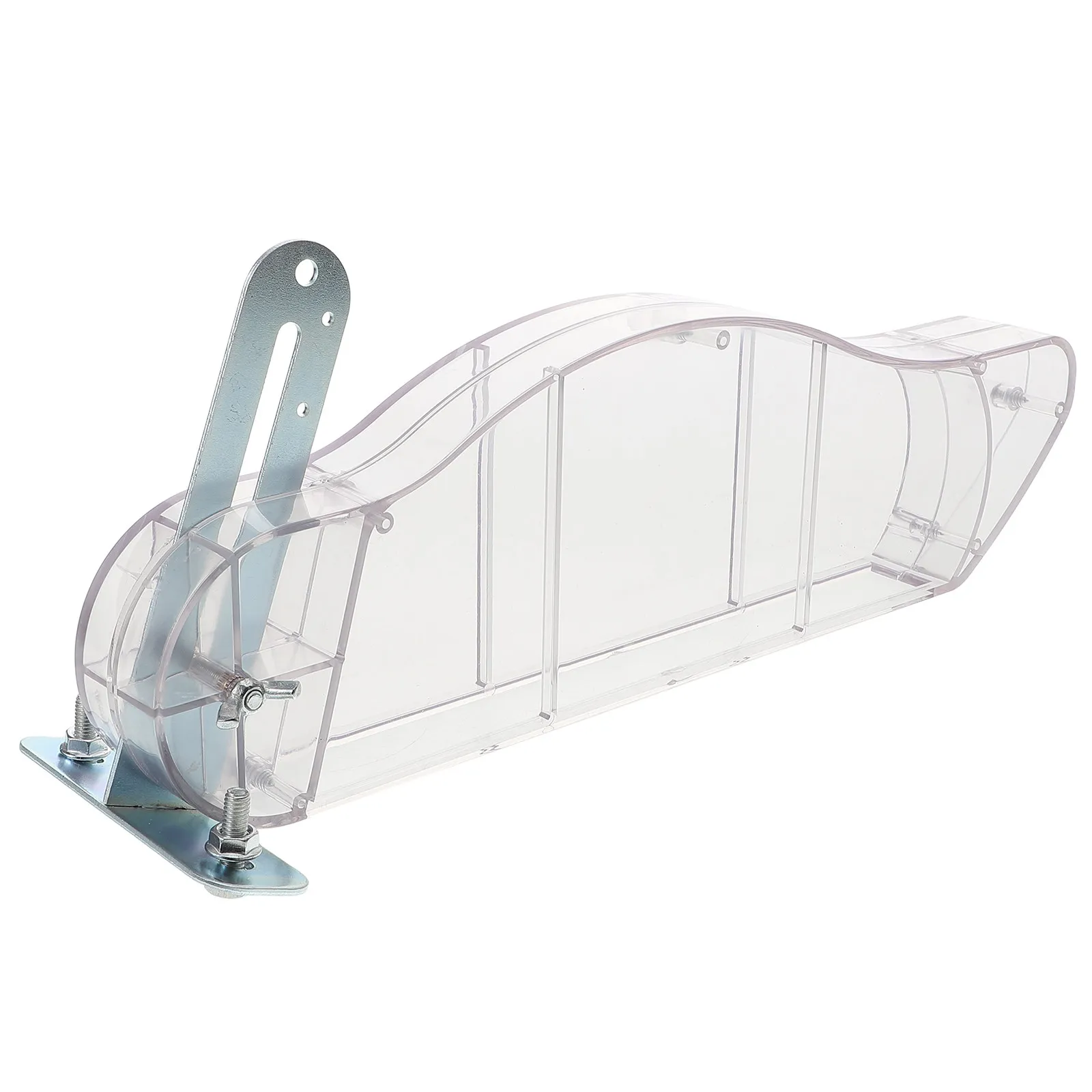 Table Saw Guard Transparent Clear Plastic Safety Shield Dust Protection Cover Woodworking Saw Collection Guard Accessory