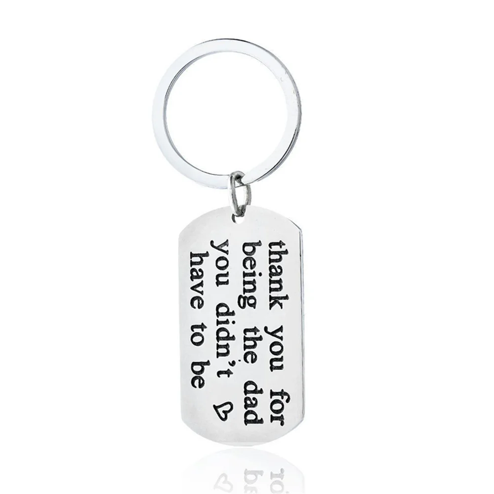 Ufine 304 stainless steel dad gift pendant my story is just begin pendant class of Jewelry Key Holder K087