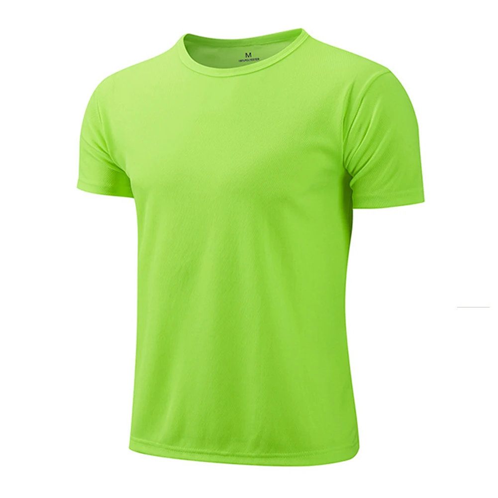 Teenager Quick Dry Short Sleeve Sport T Shirt Gym Jerseys Fitness Shirt Trainer Running T-Shirt Teenager Breathable Sportswear