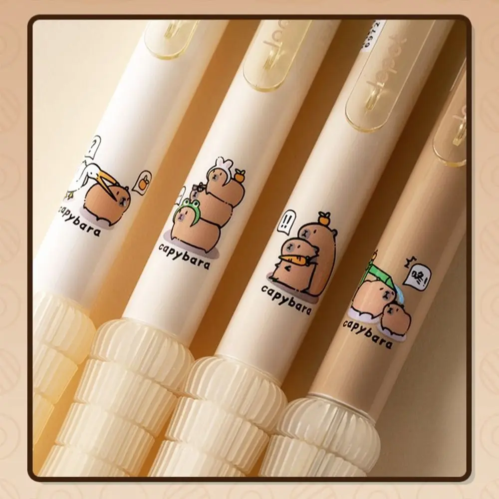 

Креативный механический карандаш Kawaii Capybara, эстетический пресс, пропельный карандаш 0,5 мм, милый автоматический карандаш для студентов