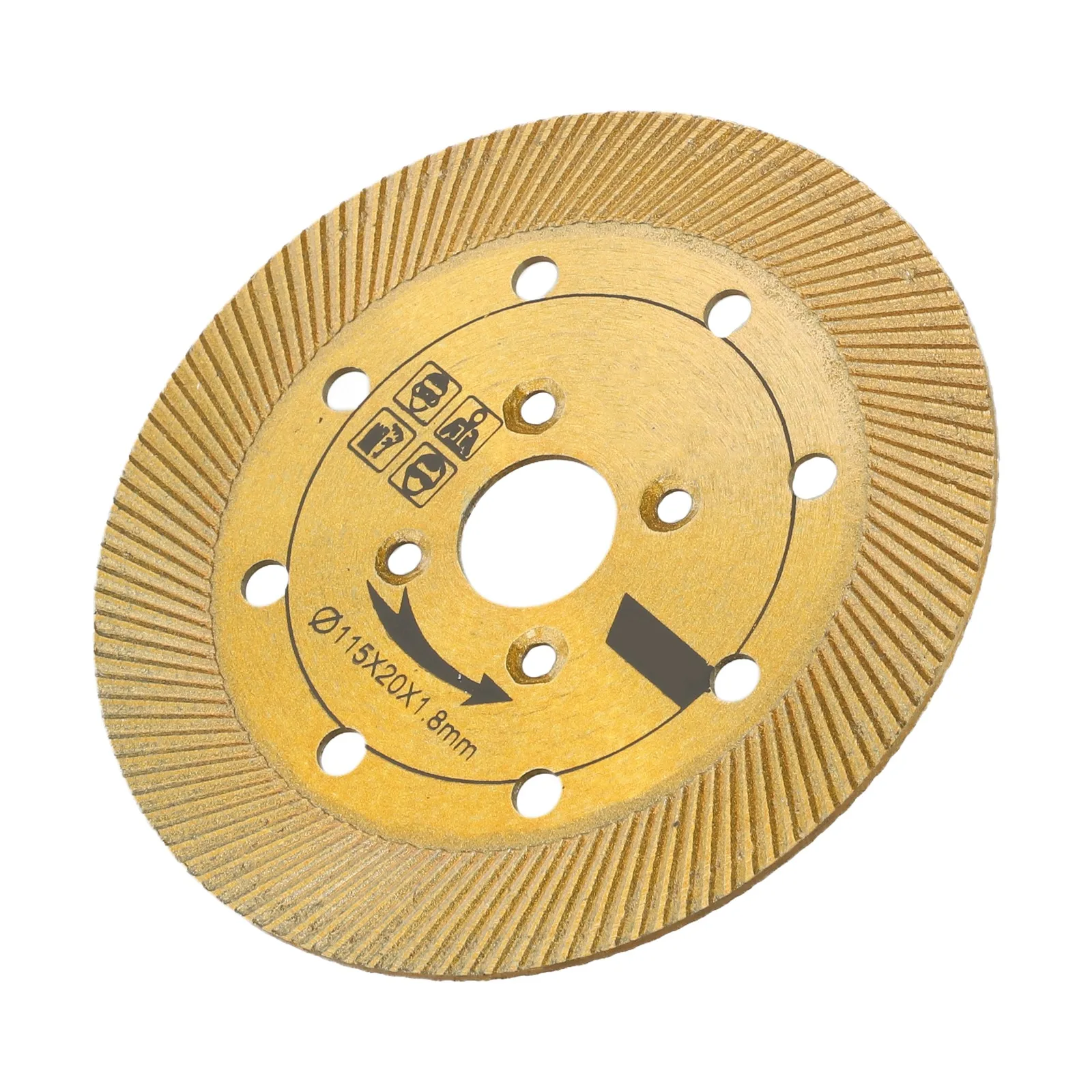 Brand New High Quality Cutting Disc 115mm Diameter 20mm Arbor Porcelain Wet/dry Cutting 1 Pc Chip-free Cut Diamond