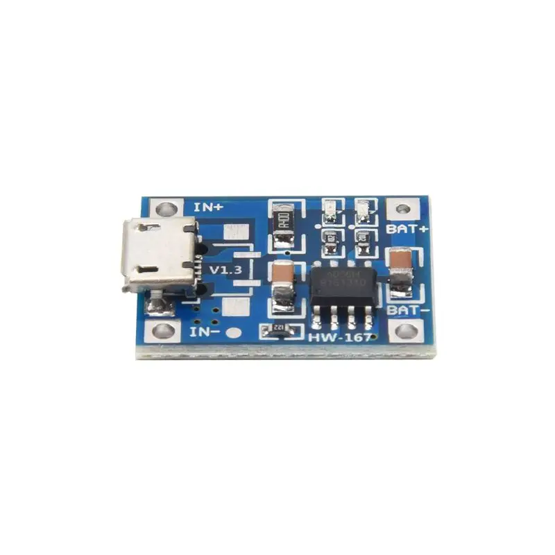 ABZW Micro-USB 1A Li- 18650 Lithium Battery Charging For TP4056 Module Board