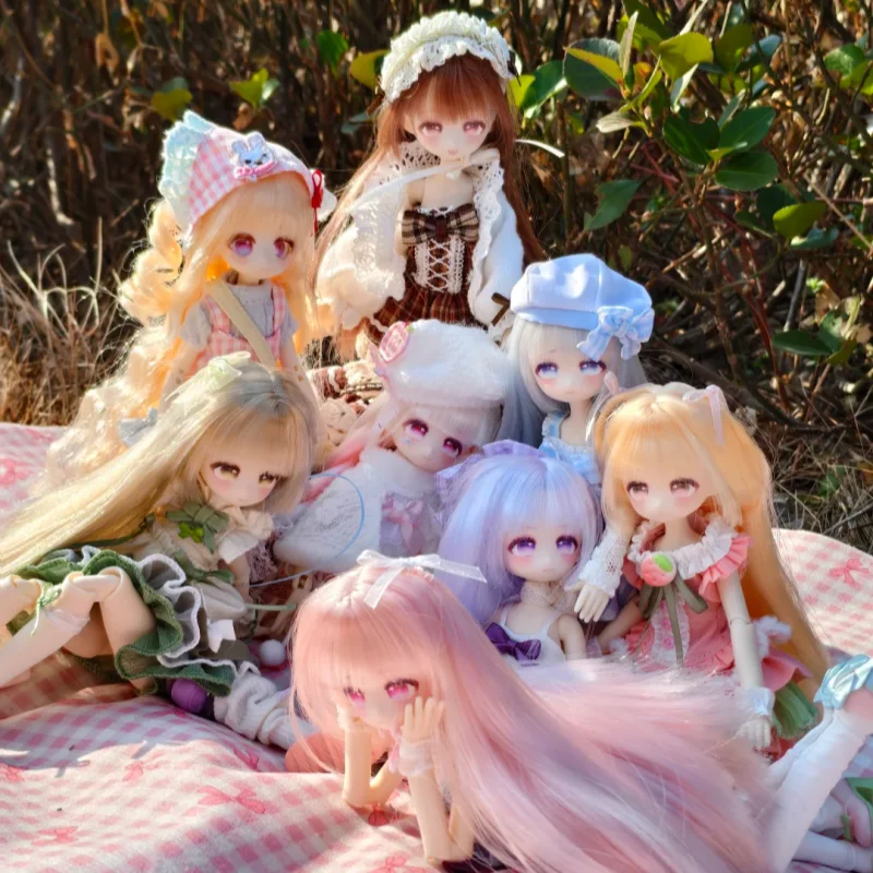 

The Four Seasons Tea Story Series of Weiyu Collection представляет собой специальное шеститочечное украшение в слепой коробке BJD для кукол, подарки для девочек