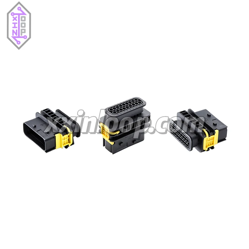 

1‐1564412‐1 18-позиционный герметичный разъем для автомобильного разъема, шаг 4,0 мм, водонепроницаемый, прочный провод от провода 12/24/48 В