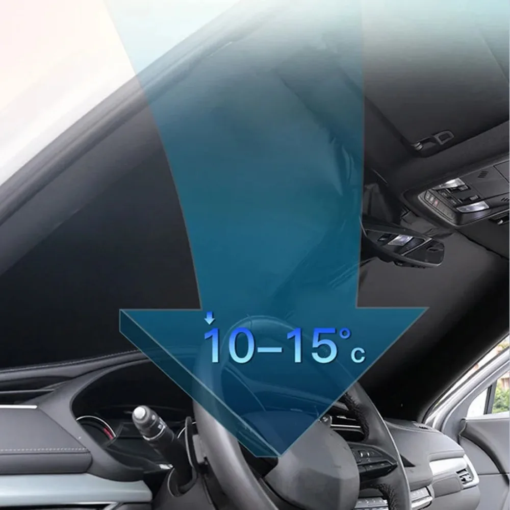 Upgrade Car Sunshade For Windshield Car Side Window Coverage UV Heat Reflective Sun Shade For Suv - view 4