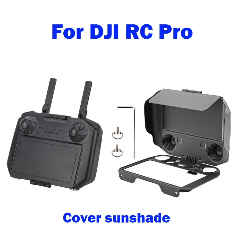 2 in 1 Remote Control Protective Cover For DJI RC Pro/DJI Mini 3 Pro/Mavic 3 Pro/DJI Air 2S Screen Sunshade Drone Accessories