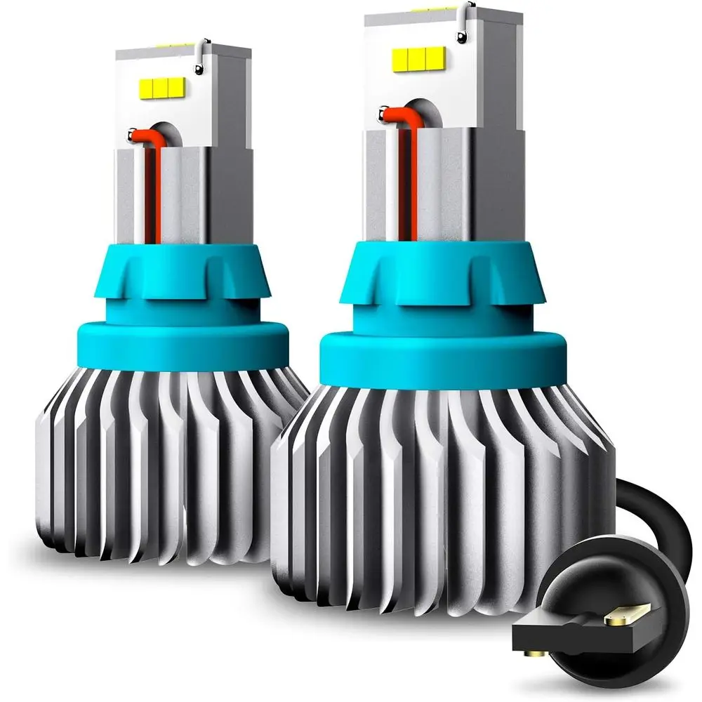 

4000 Lumens LED Bulbs for Reverse Lights, CSP 9-SMD 906, Plug and Play or Backup, 6500K White, Pack of 2