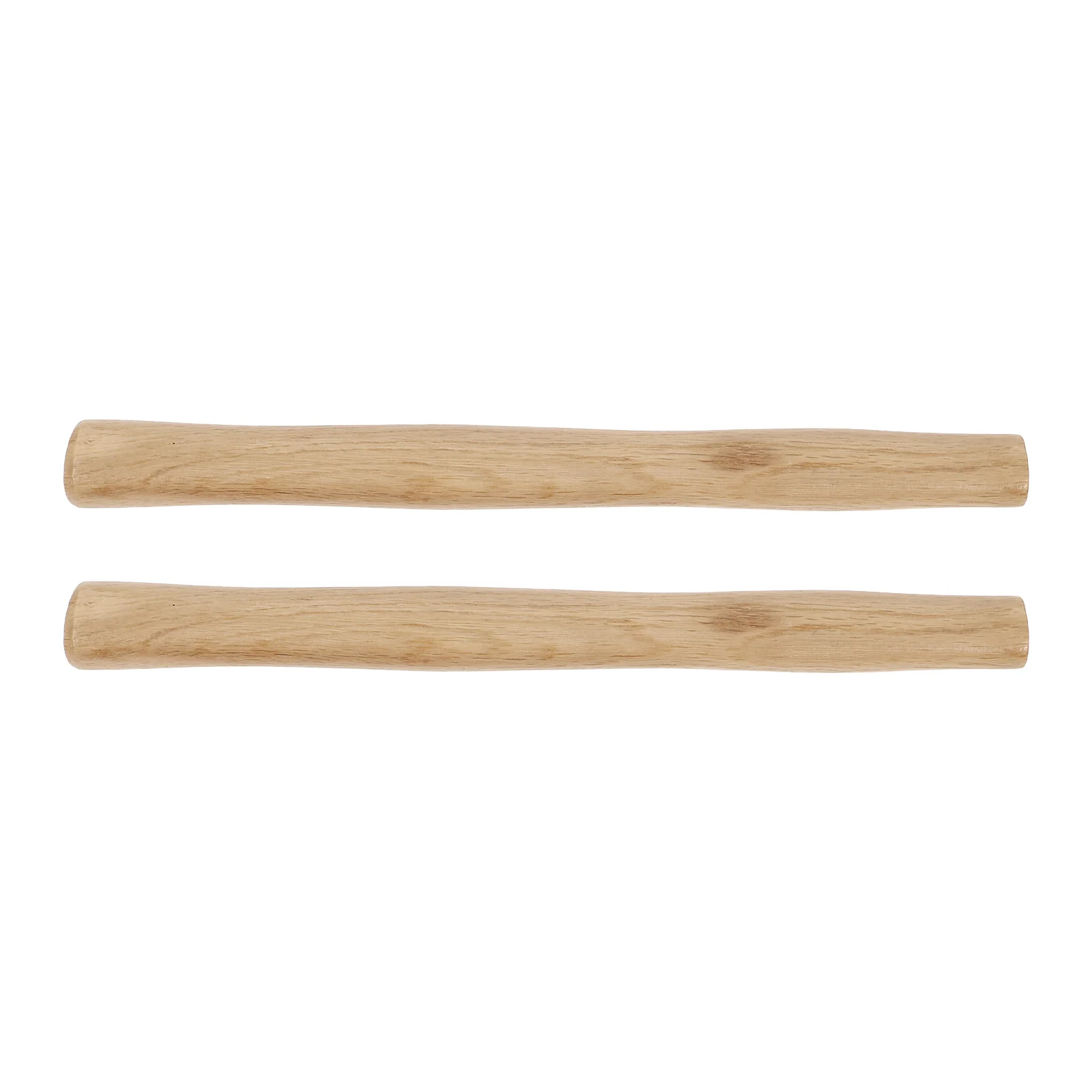 

2 Pcs Octagonal Hammer Wooden Handle Replace Handles Bar for Repair Replacement Accessory