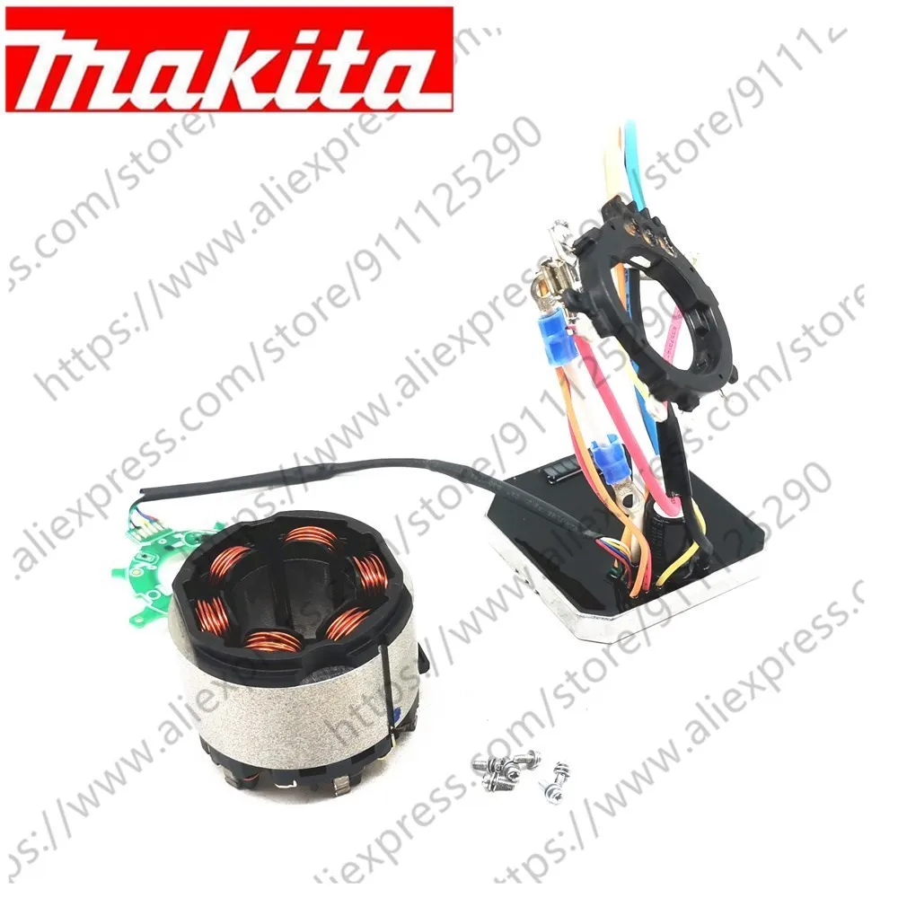 Chính Hãng Stator Cho Makita DGA504 DGA454 GA504D DGA404 XAG03 DSC250 629140-1 629176-0 629134-6