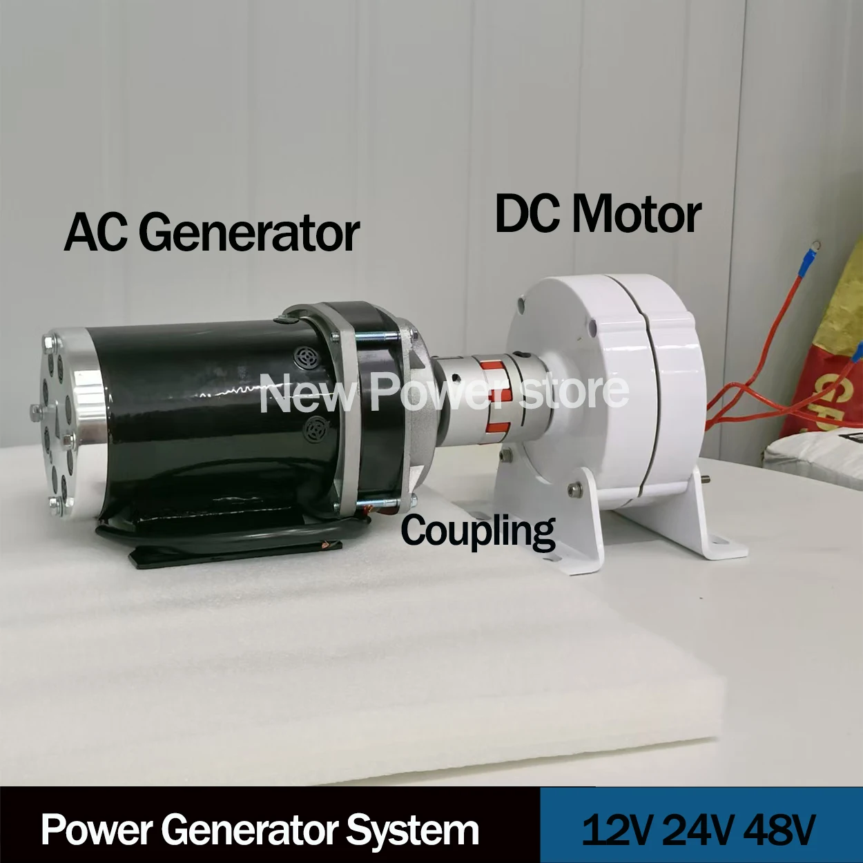 10000W 12V 24V 48V Coreless Rare Earth Permanent Magnet Generator Alternator Maglev DIY Wind turbine