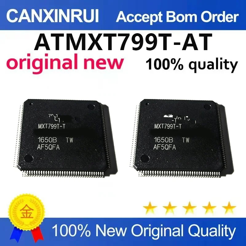 (5pcs-100pcs)Brand new original ATMXT79T-AT MXT799T-T brand new genuine package LQFP144