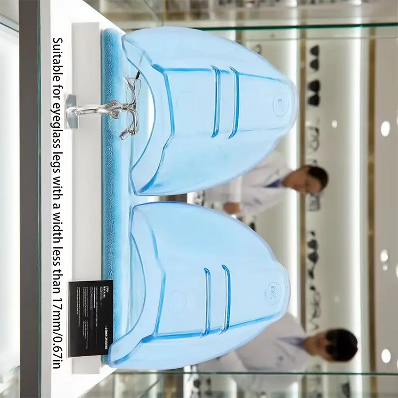 1 زوج 12/17 مللي متر يناسب جميع حجم سلامة العين نظارات الجانب الدروع بولي TPU مرنة حامي رفرف نظارات حماية آمنة الجانب غطاء