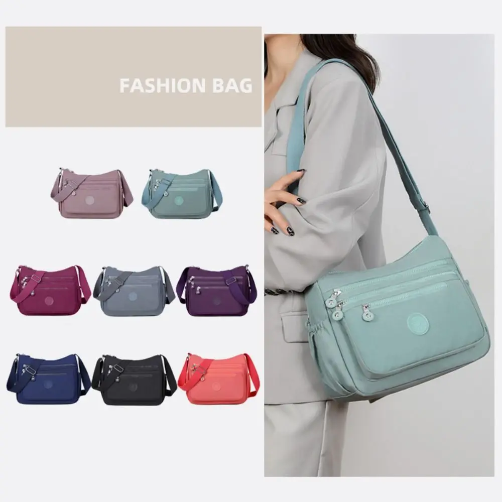 

Модная нейлоновая холщовая сумка, универсальный прочный кошелек для монет, легкая сумка-мессенджер