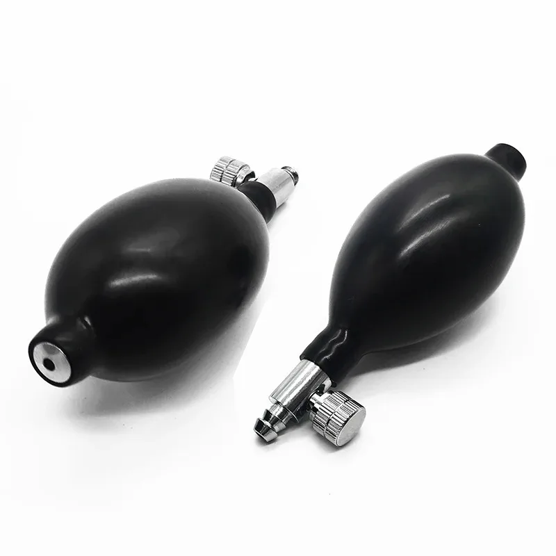 Medical Accessories Anhydrous Sphygmomanometer Inflated PVC Latex Bulb NIBP Cuff Latex Ball with Valve Bloods Pressure Bulb