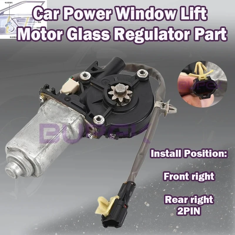 

83460/82460-3E000 For Kia Sorento BL/Sedona /Carnival /Carens II Car Power Window Lift Motor module Glass Regulator Part 2 PIN