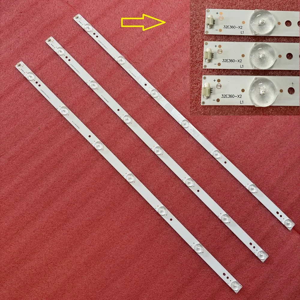 شريط LED لـ Erisson 321es73 321es69 1C-A-SKA32D326 SKA32D457 32E360E 32E361W 320326 #1