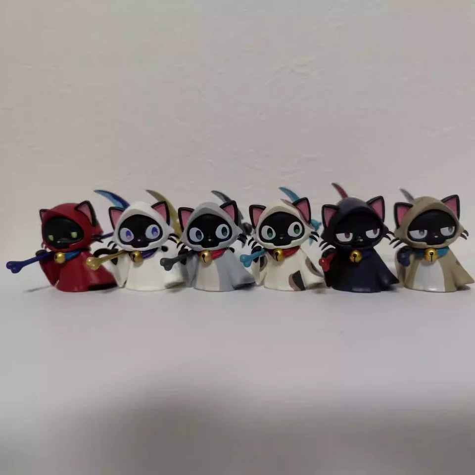 大鎌猫の仔　Scythecat Cub 英1枚 New Product In Stock Cat Blind Box Carrying Death Scythe Cute