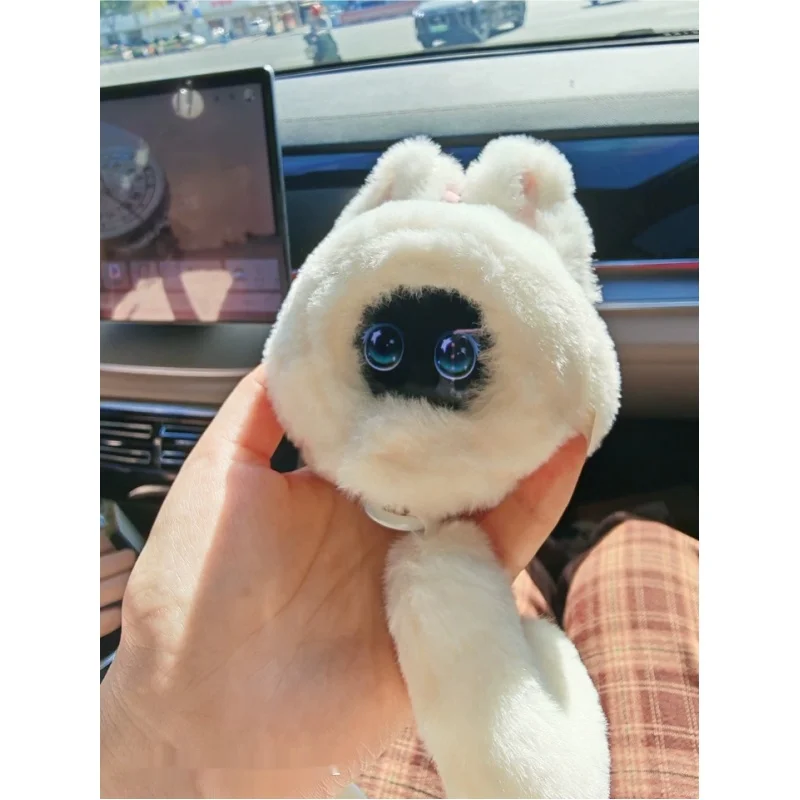 MengUU Robot Towarzysz AI Interaktywna Mówiąca Inteligentna Pluszowa Zabawka Elektroniczny Zwierzak z Reakcją Emocjonalną Prezent Technologiczny dla Dzieci