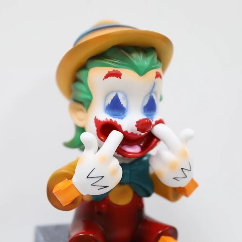 Pinocchio Clown ตุ๊กตาเครื่องประดับแนวโน้มตุ๊กตาตกแต่ง Art HAND-Made ตุ๊กตาของเล่น GK รุ่นรอบหัตถกรรมของเล่นของขวัญวันเกิด