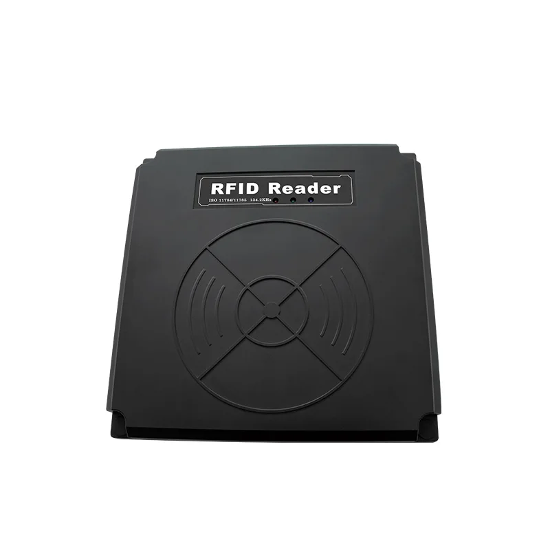 ISO 11784/5 FDX-B EID-метка транспондер RS232 RS485 RFID фиксированный считыватель RFID для животных для крупного рогатого скота, фермеров, идентификация молочных коровов