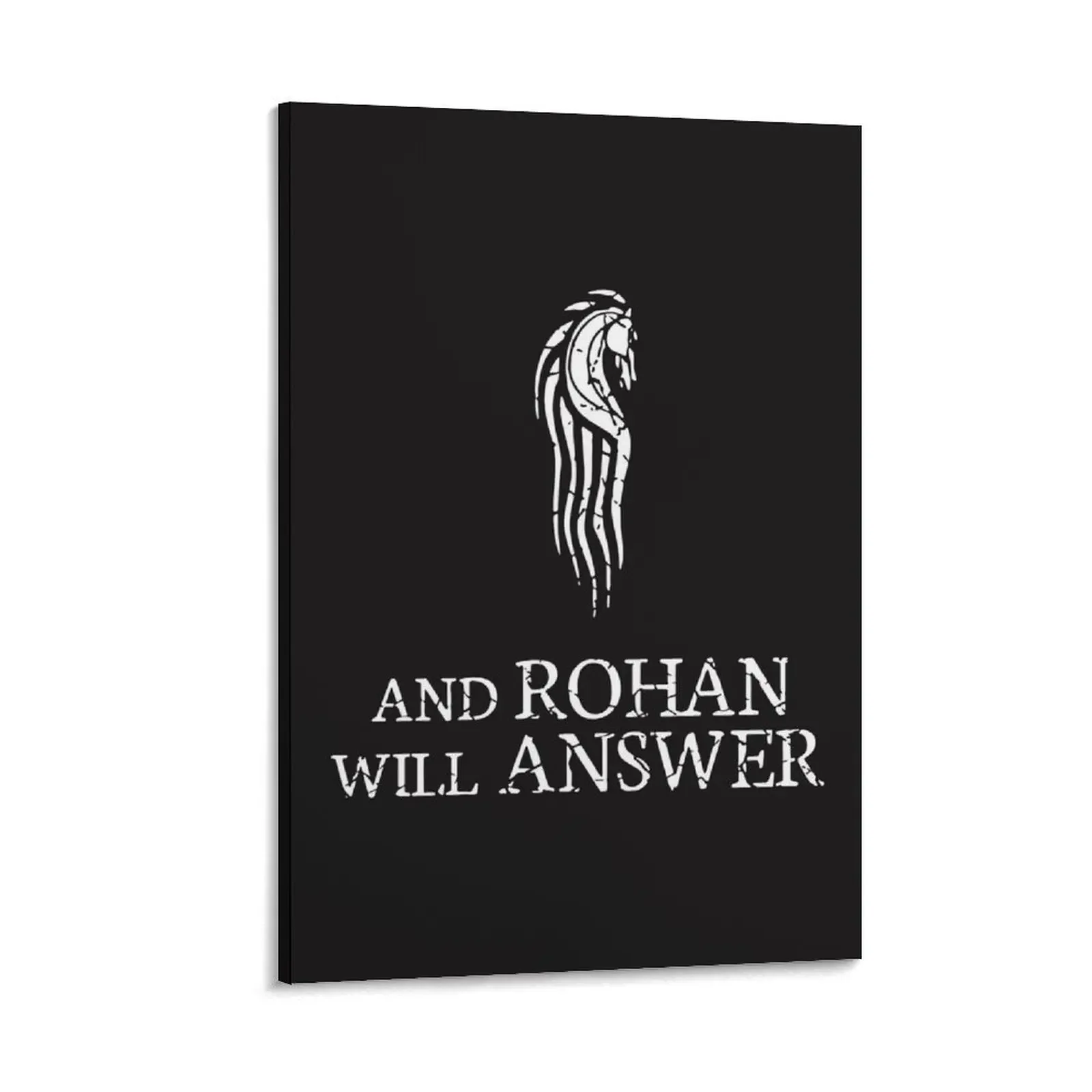 

Gondor Calls for aid and Rohan Will Answer Canvas Painting poster anime wall decoration painting poster