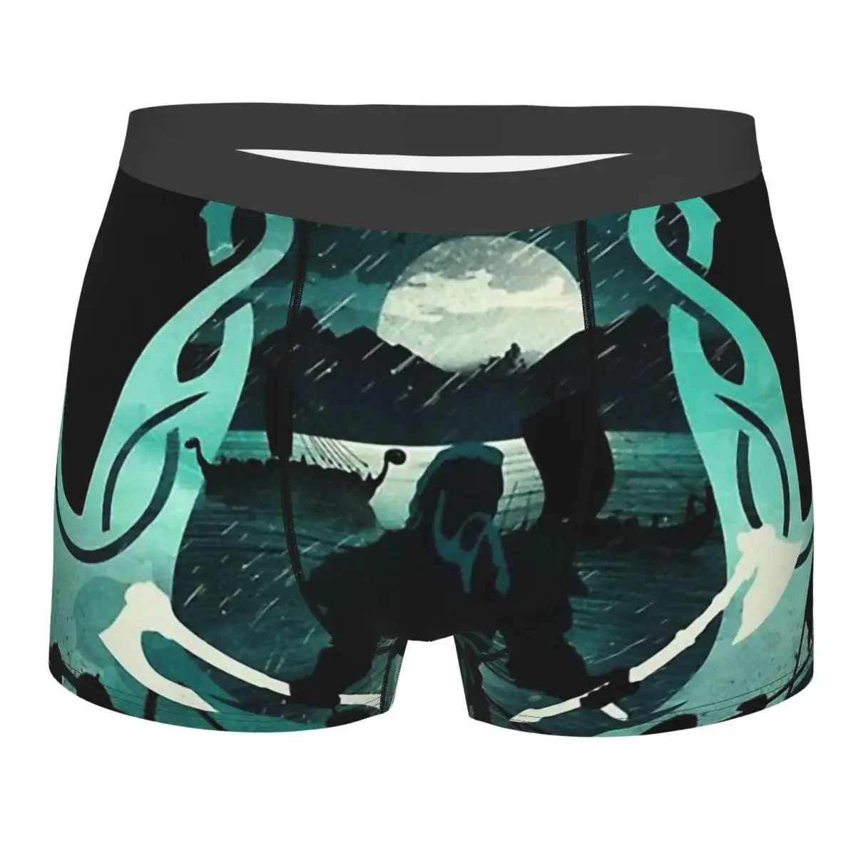 Valhalla Multiplayer Online Battle Arena Game Underpants Breathbale Panties Men's Boxer Briefs