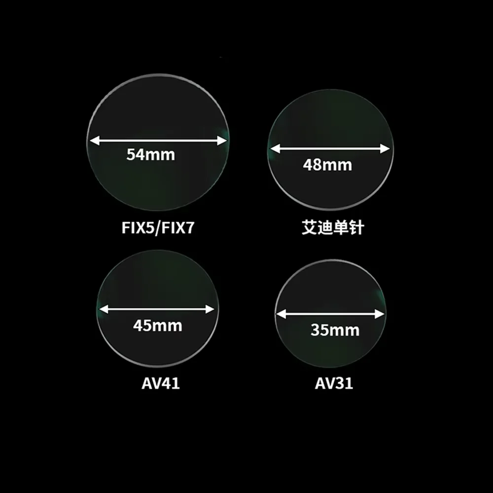 Compound Bow Sight Lens Scope Magnify High Quality Resin Glass Diameter 35/45/48/54mm 4/6/8X Aiming Accessories
