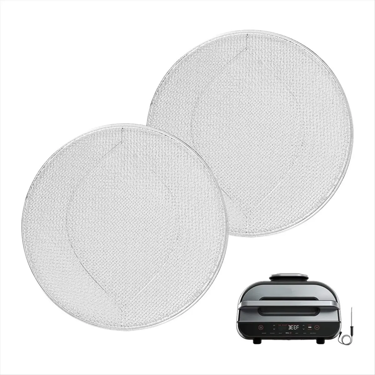 FSLH الفولاذ المقاوم للصدأ ترشيش درع ل FG550/BG500A/DG551 القابلة للإزالة النفط سبلاش الحرس داخلي شواء سبلاش ملحق