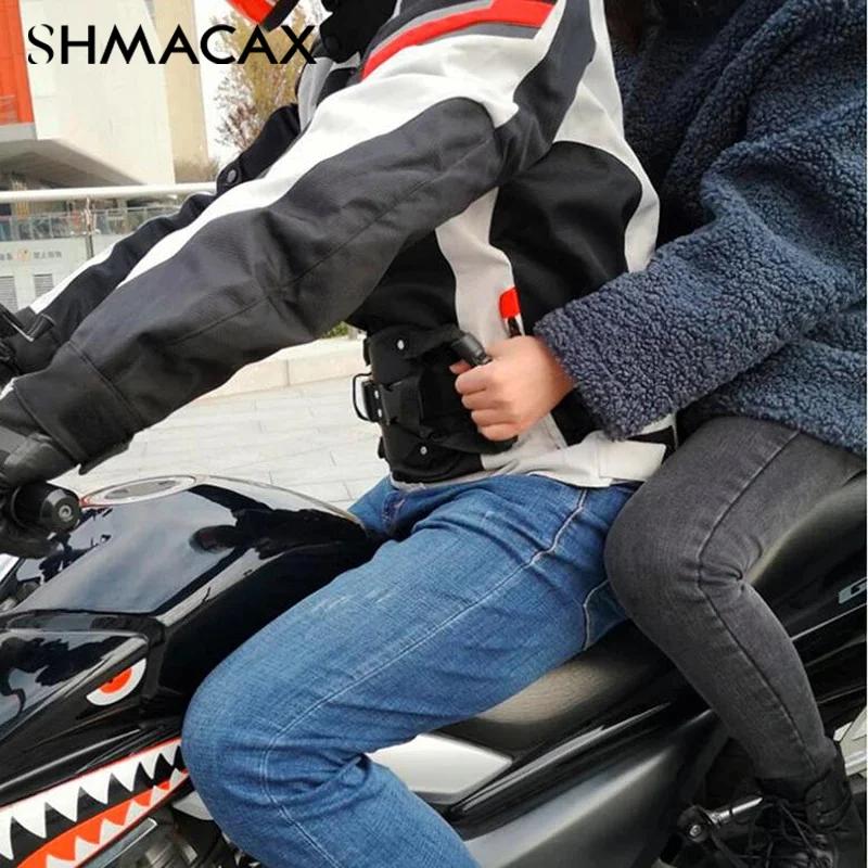 Cinturón de seguridad para patinetes de motocicleta, asiento trasero, agarre para pasajero, correa antideslizante, correa Universal para asiento de motocicleta para niños