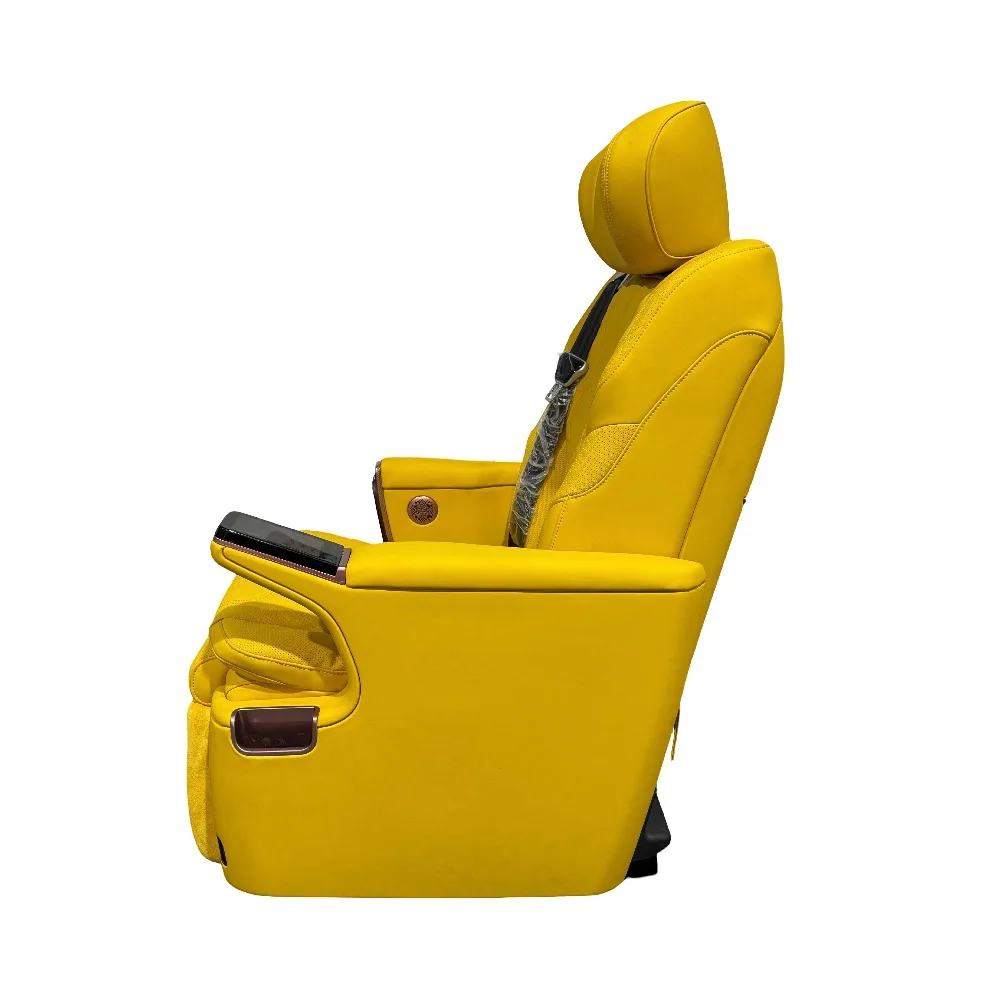 Professional Grade Power Slide Rail Luxury Car Seat with Armrest Control Panel for V-Class Metris Conversion