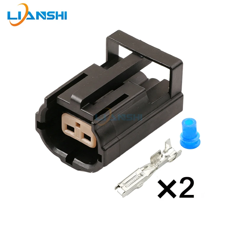 

344276-1 2Pin Car Electrical Connector Plug Socket Wire Harness Housing With Terminals