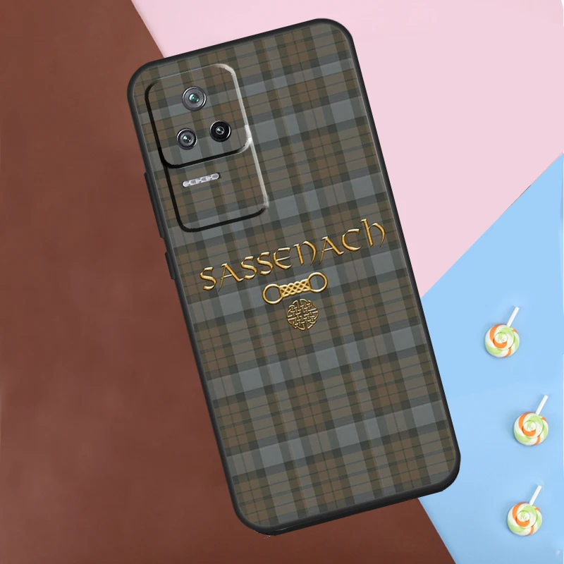 Outlander Tartan Sassenach Case For Xiaomi POCO M6 Pro X3 X5 X6 Pro F3 F5 M5s Mi 14 Pro 13 13T 11T 12T 12 Lite Cover