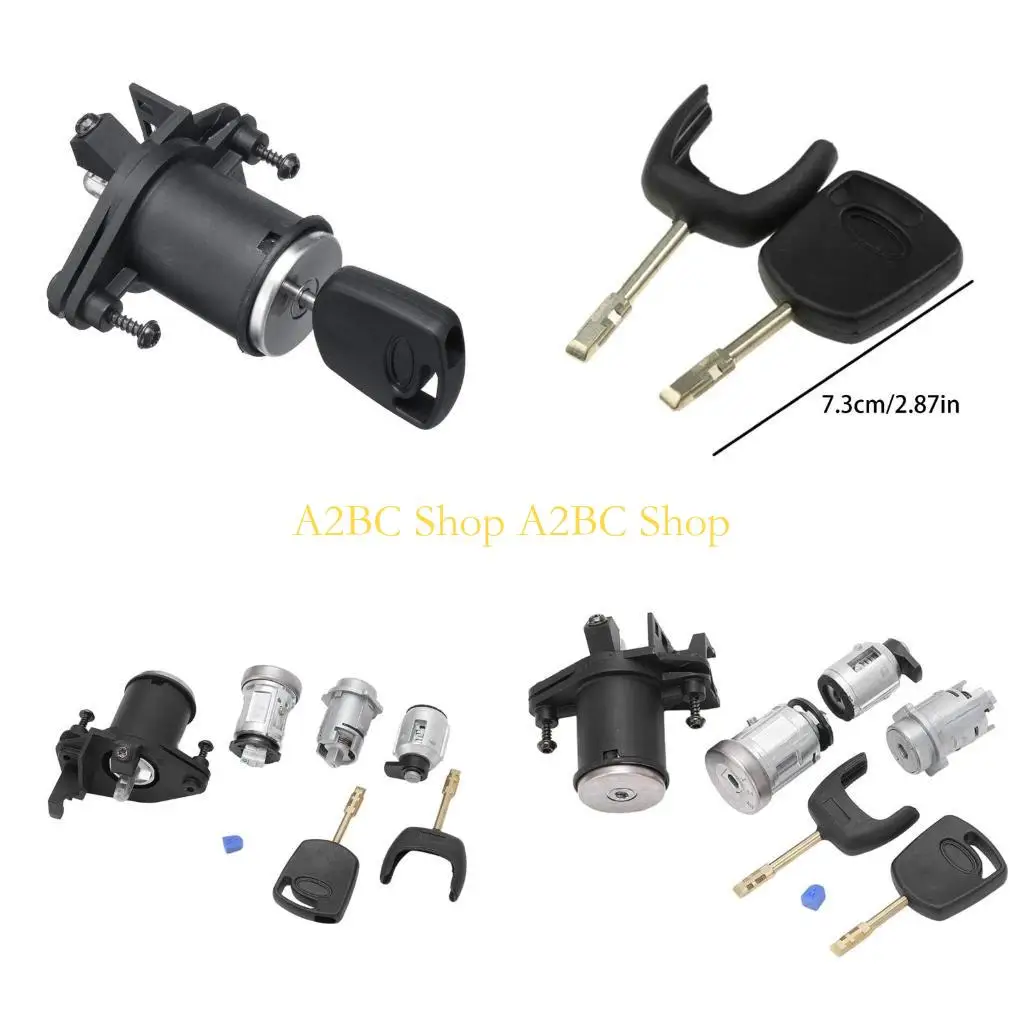 

A2BC 4355452 4364121 Car Lock Cylinder and Ignition Switch Keys For MK5 CBK Rustproof