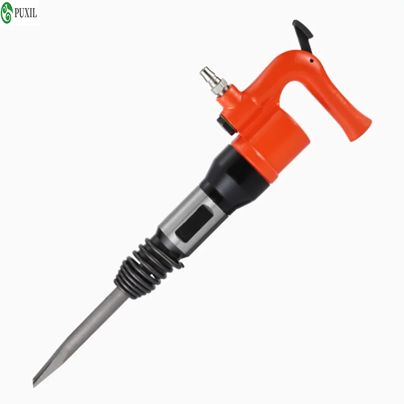 C4 Pneumatic Pickaxe Handheld Air Hammer Shock Absorbing Crusher Alloy Impact Drill Welding Slag Shovel Powerful Pneumatic Tools