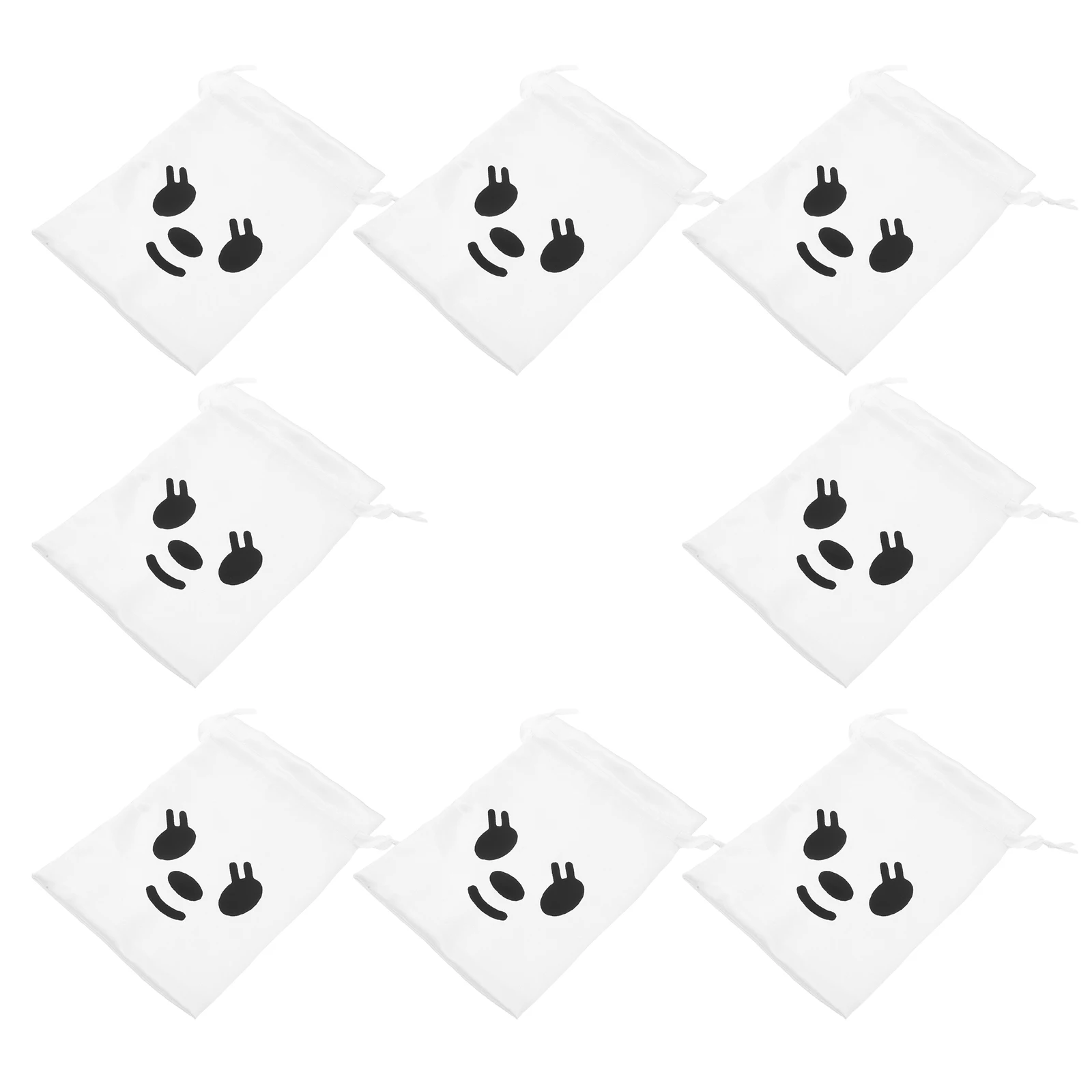 

8 Pcs Bags Gift Wedding Party Drawstring Pouches Holiday Storage Halloween Treasure Bags Jewelry Pouches Present Wrapping