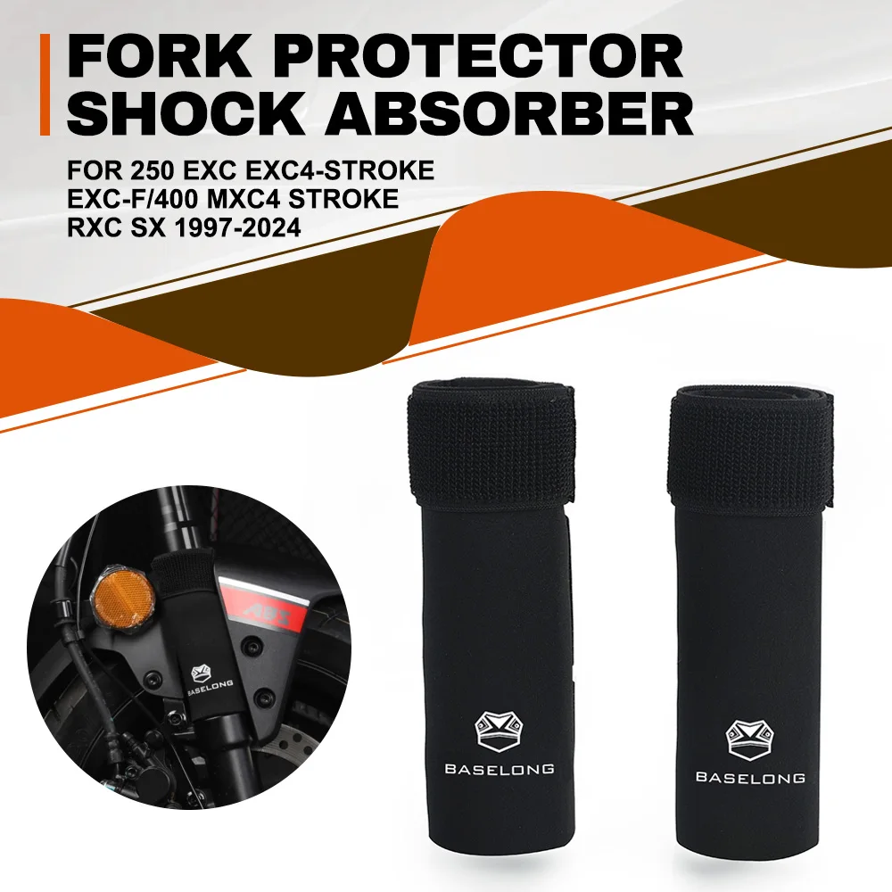

FOR 250 EXC EXC4-Stroke EXC-F/400 MXC4 Stroke RXC SX 1997-2024 Front Fork Fork Protector Shock Absorber Decorative Suspension