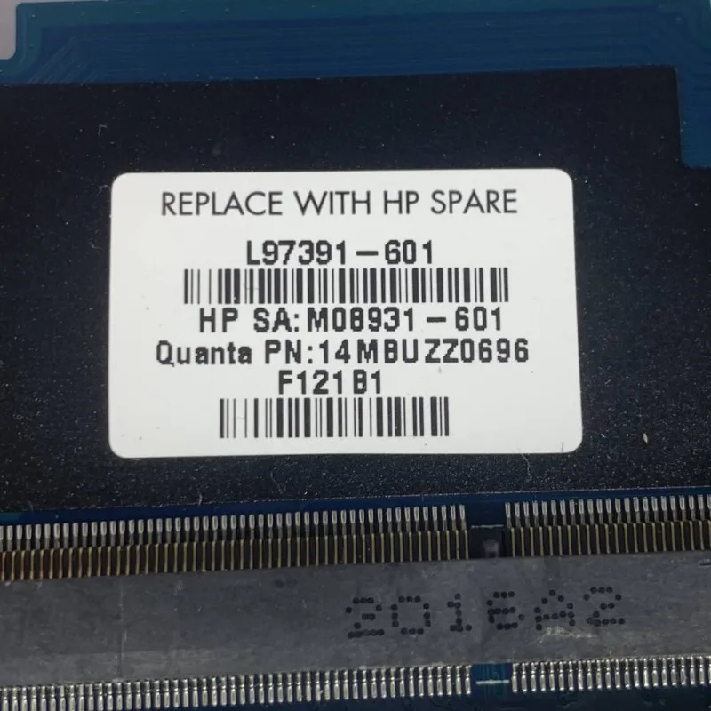 L97391-601 L97391-501 L97391-001 Para HP 15-EP DAG3FBMB8E0 Laptop Placa-mãe SRH8Q I7-10750H CPU N18P-G62-A1 GTX1650TI 100% Teste