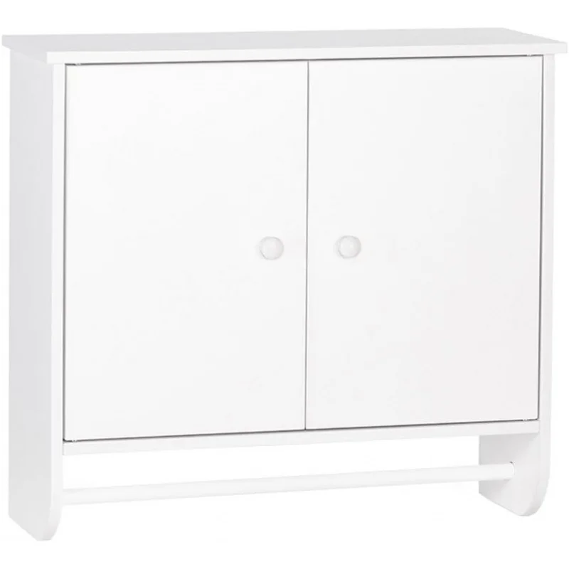

White Medford Two-Door Wall Cabinet, One Size