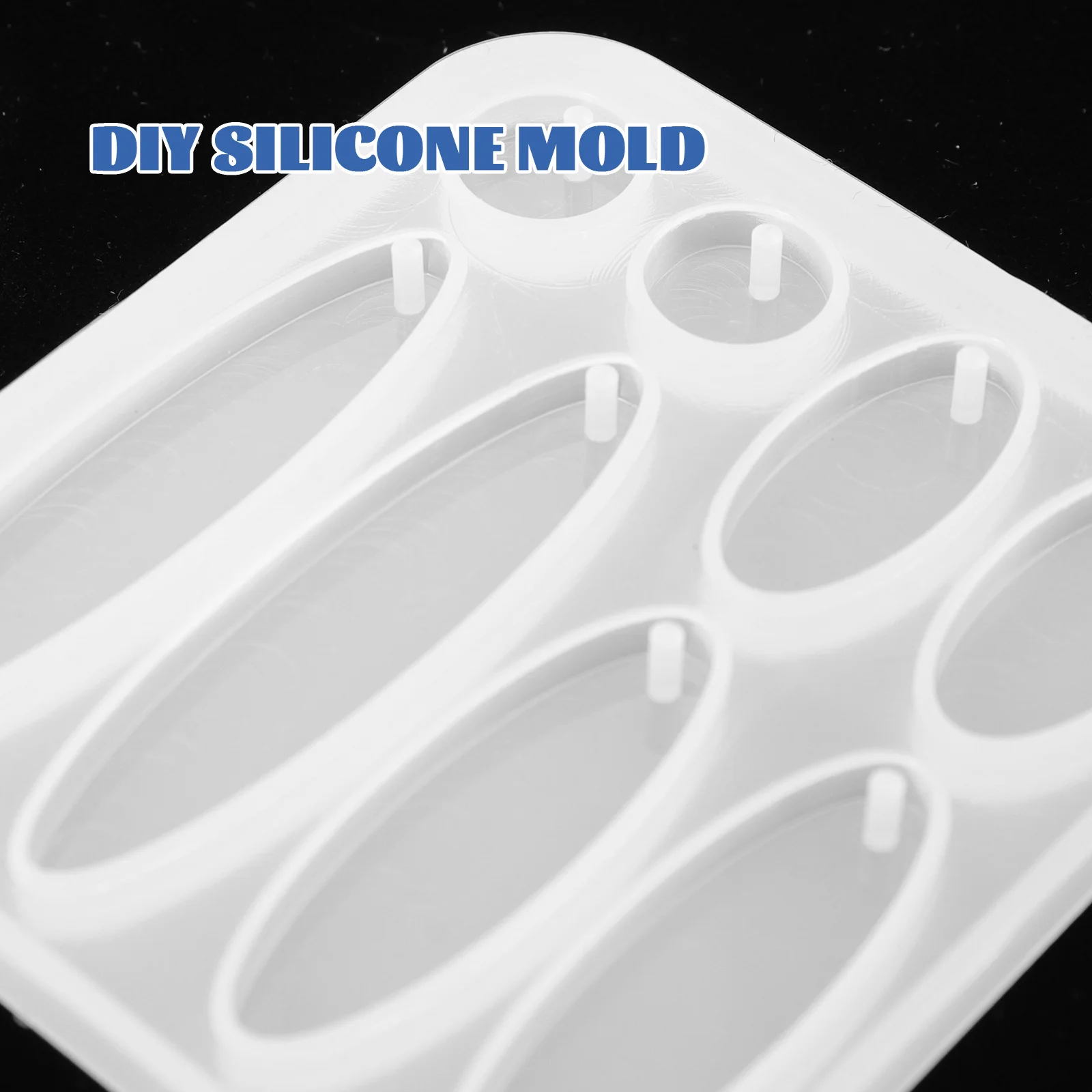 

3Pcs DIY Jewelry Silicone Earring Molds Flexible Durable Crystal Resin Epoxy Pendant Casting Mold Tools Pendant Mold