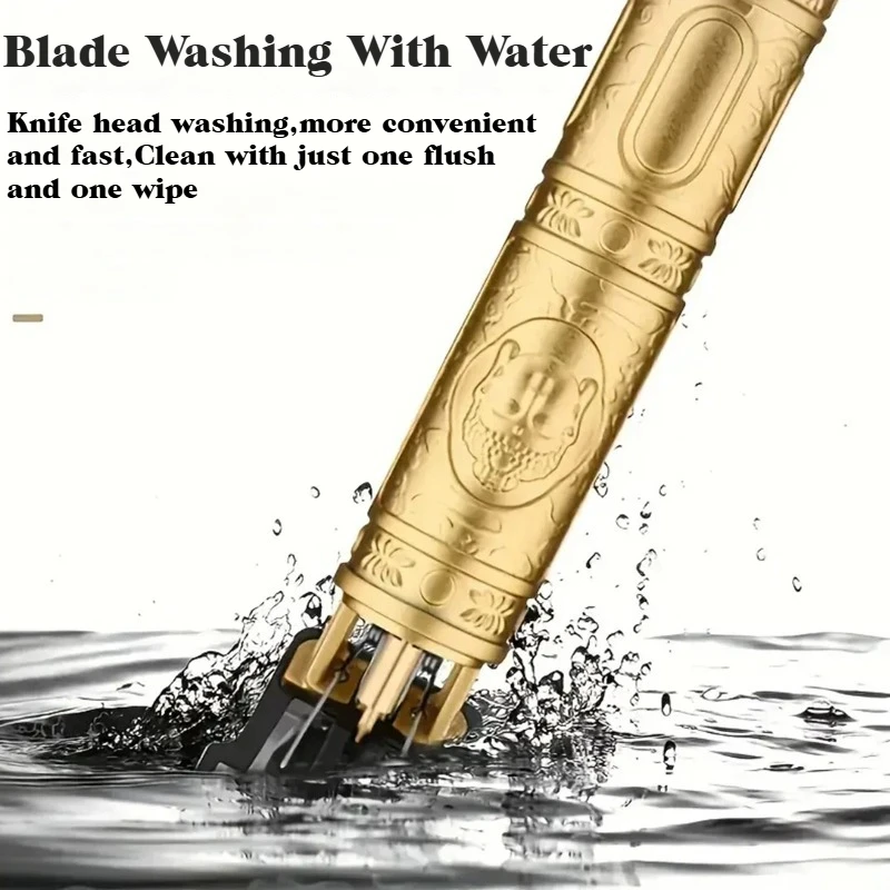T9 Vintage Cordless Hair Cutting Machine - Professional Barber Trimmer for Men Beard Shaving for Shavers with Lightweight Design image 5